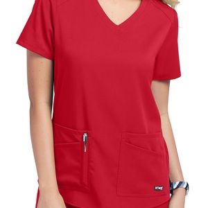 Greys Anatomy Spandex Stretch Scrub Top